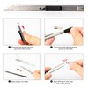 FOSHIO Utility knife Retractable with 30 Degree Snap Off Blade