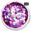 2mm Chunky Rose Pink Holographic Glitter GLITTERWAREHOUSE COSMETIC GLITTER Loose