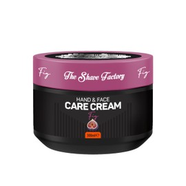 The Shave Factory Hand and Face Cream Fig 300ML - Hydration, Nourishes Dry Skin, Suitable For Daily Use. Fast Absorption, For Hands and Face. Skin Care For Men