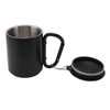 Stainless Steel Water Cup Double Layers Slip Resistant Practical Insulated