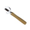 Manual Can Opener with Wooden Handle Stainless Steel Convenient and