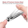 Heavy Duty Nail Clippers for Thick Nails, Stainless Steel Fingernail
