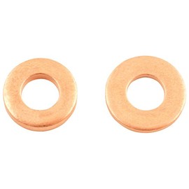 Connect 31759 Common Rail Copper Injector Washer, 15.00 x 7.5 x 2.0 mm, Set of 50
