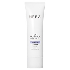 Hera UV Protector Tone-Up Lavender Sun Cream SPF50+ PA++++, 1 piece, 50ml / 헤라 UV프로텍터 톤업 라벤더 선크림 SPF50+ PA++++, 1개, 50ml