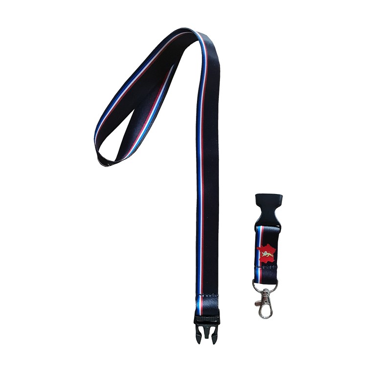 Lanyard for Badge Holder Key Chain Necklace with Clip Printed