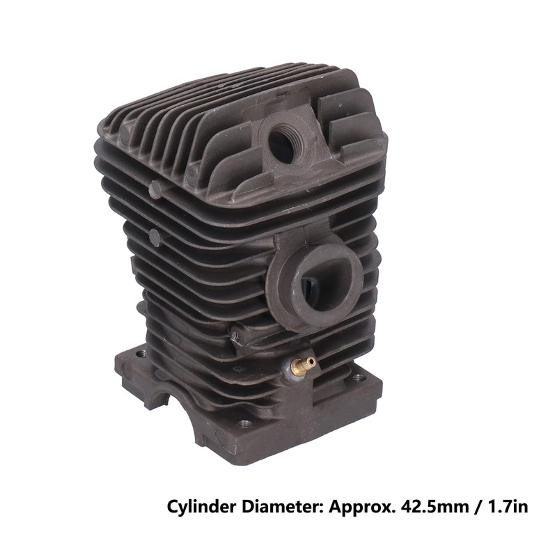 42.5mm Cylinder Head Kit Piston Pin Rings Clips Accessories Replacement