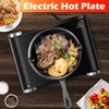 CUSIMAX Electric Burner Hot Plate for Cooking Cast Iron hot