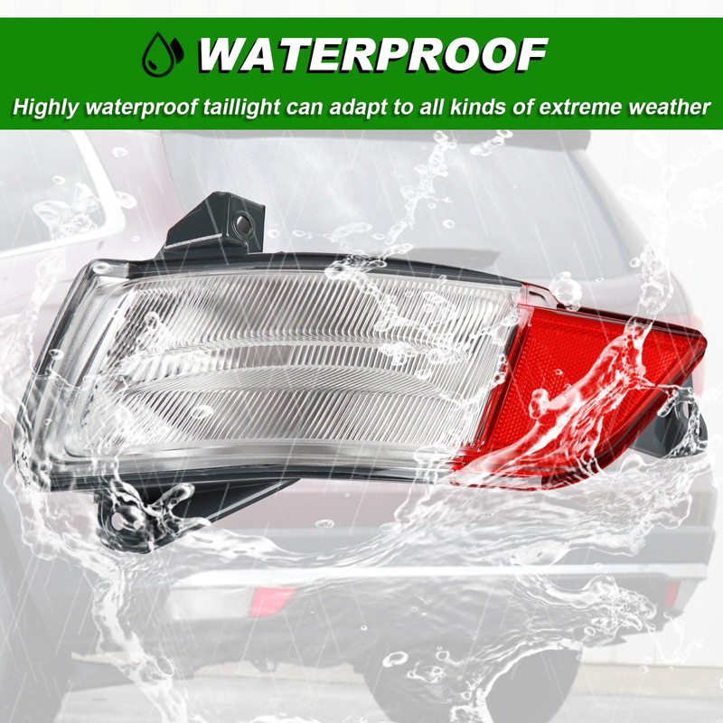 Bumper Light Compatible with Honda Pilot 2016 2017 2018 Back