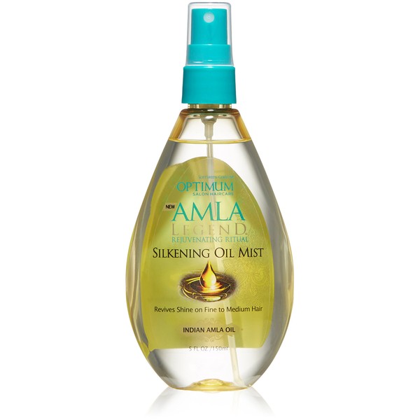 SoftSheen-Carson Optimum Salon Haircare Amla Legend Silkening Oil Mist, 5.1 oz