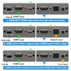 HDMI Audio Embedder Inserter Digital Analog Audio + DVI to