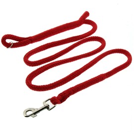 Dinosaur 100% Cotton Fully Adjustable Adjustable Dog Lead with 130 – Red 14 mm 200 cm