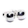 Arranview Jewellery Sterling Silver 8 mm Ball Stud Earrings