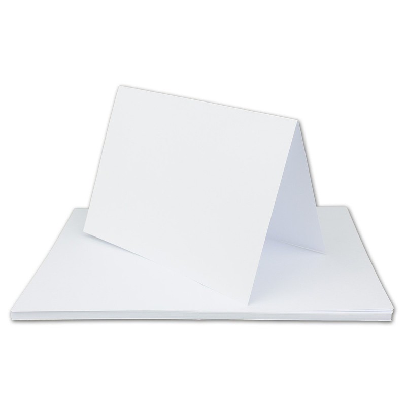 25 Folding Card Sets – Red – 12 x 17