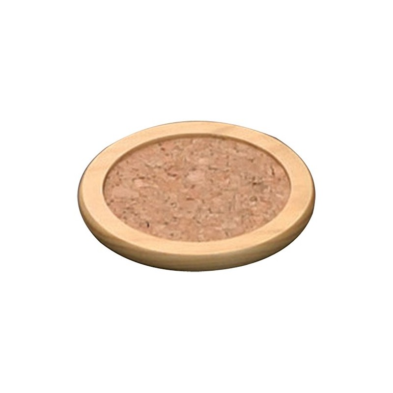 Yamasita Craft 36306000 Round Cork Coaster