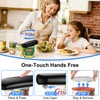 Electric Can Opener, Automatic Hands-Free Can Opener with Smooth Edge,