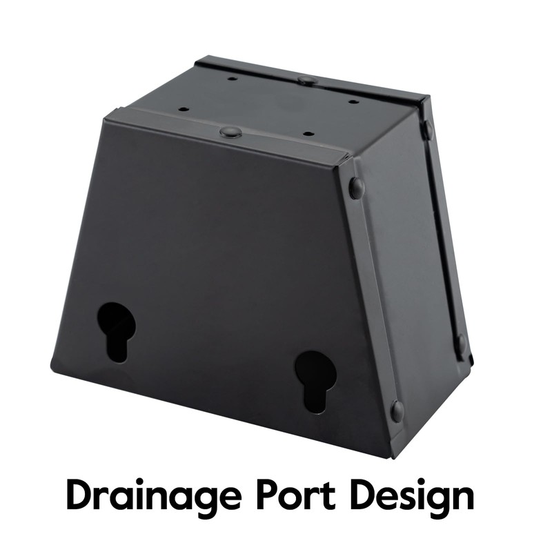 HOME MASTER HARDWARE Black Beer Bottle Cap Catcher, Wall Mounted