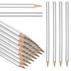 HaiFafafaing 24 Pack Silver Streak Welders Pencil Metallic Marking Pencil