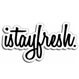 iStayFresh JDM Style Decal Sticker Custom Die-Cut Vinyl Turbo Lowered Hella Drift Illest Import