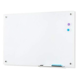 Magnetic Glass Dry Erase Board Glass Whiteboard (3' X 4')
