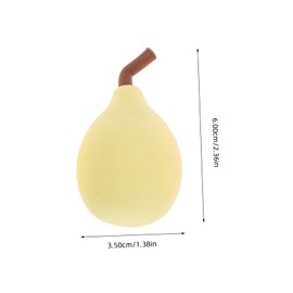 Mikinona Cute Fruit Shaped Beauty Eggs 4pcs Makeup Sponges Dry Wet Use Soft Blending Tools Foundation Applicator Set for Women