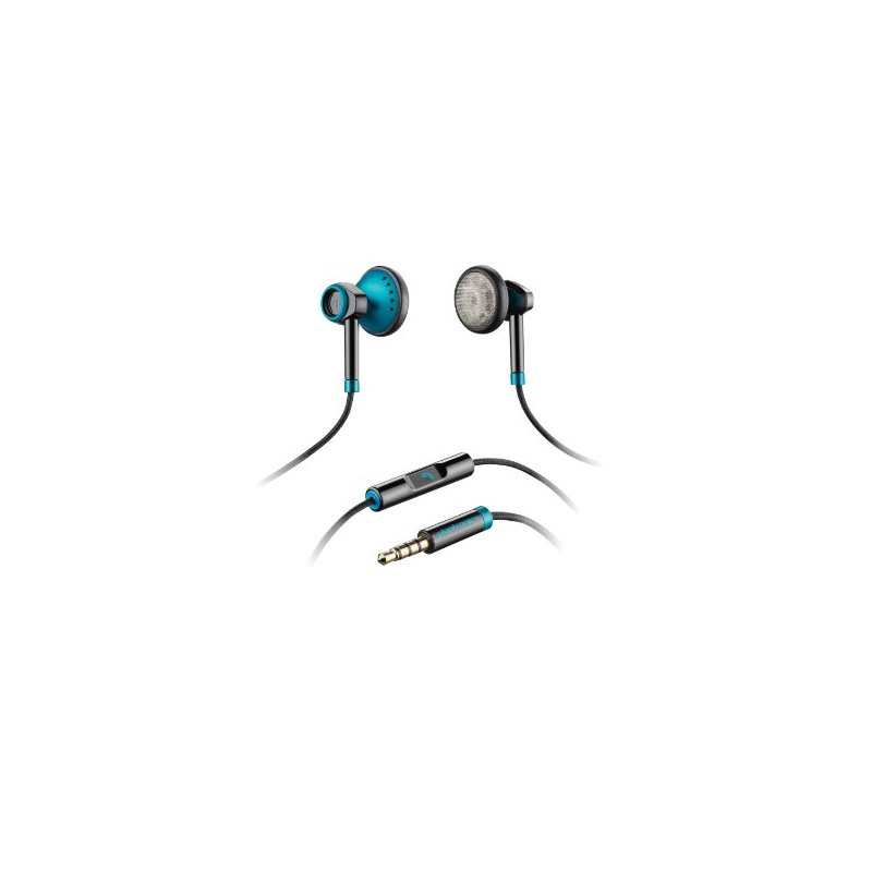 Plantronics Backbeat 116 Stereo Headphones with Microphone - Blue
