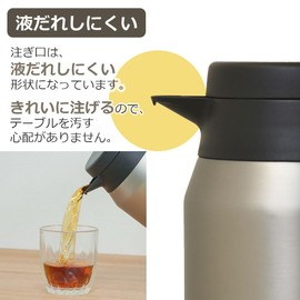 Park Lane Stainless Steel Tabletop Pot, 3.9 gal (1.5 L) Wide Mouth