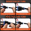 TuoLauthon 70PCS Air Hose Push to Connect Fittings Kit,1/4 1/8