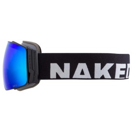 NAKED Optics The STORM Ski Goggles Men, Ski Goggles Women, Snowboard Goggles, Ski Goggles with Interchangeable Lenses (STORM OTG Black)