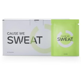 CAUSE Electrolyte Powder - 30 x High Bioavailability - 1350 mg Electrolytes for Sports & After Party - With Magnesium & Vitamin C - No Artificial Additives (Pack of 30, Lemon)