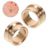 Gatuida 2pcs Fishing Rod Repair Guide Rings Durable Replacement for