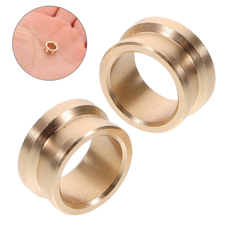 Gatuida 2pcs Fishing Rod Repair Guide Rings Durable Replacement for