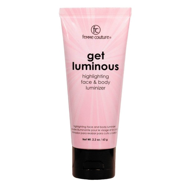Femme Couture Get Luminious Highlighting Face & Body Luminizer Pink Sparkle