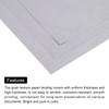 sourcing map 100pcs A4 180gsm Leather Grain Binding Covers Presentation