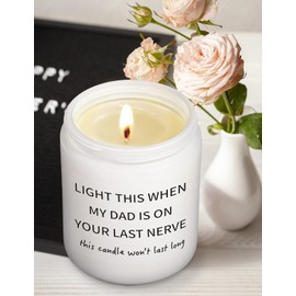 Mothers Day Gifts for Mom from Daughter Son, Funny Mom Birthday Gifts for Stepmom Mother Christmas Valentines Day Present for Step Mother in Law Mommy, Lavender Scented Candles