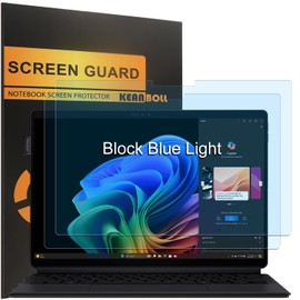 KEANBOLL 2 Pack Blocking Blue Light Screen Protector Designed for New 2024 ASUS ProArt PZ13 (HT5306/13.3 Inch), Anti Blue Light Glare and Anti Fingerprint (Matte) Shield