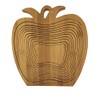SusggO Folding Fruit Basket Bamboo Wood Vegetable Cutting Board Worktop