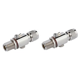 CAXUSD 2pcs n Male to n Female Protector for Outdoor Antenna Signal Equipment Essential Device for Antenna Systems