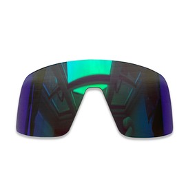 POLARLENS Polarised Replacement Lenses for Oakley Sutro - Compatible with Oakley Sutro Sunglasses (Green)