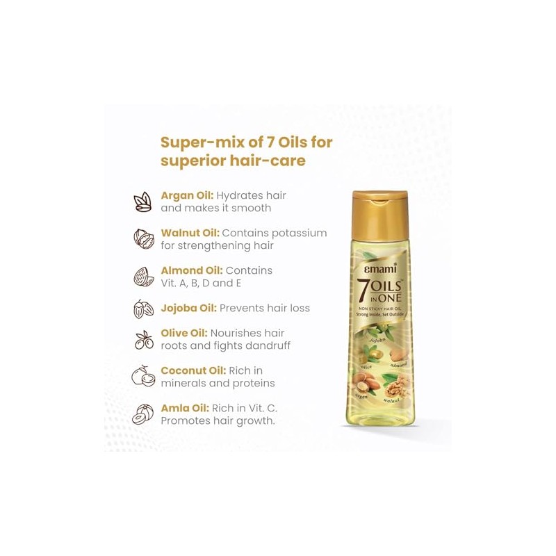 Emami 7-Oils-In-1 100 ml