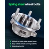 SCITOO 2 x Wheel Hub and Bearing Assembly Front for