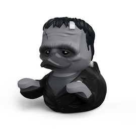 TUBBZ First Edition: Universal Monsters - Black and White Frankenstein Cosplaying Horror Rubber Duck Vinyl Figure