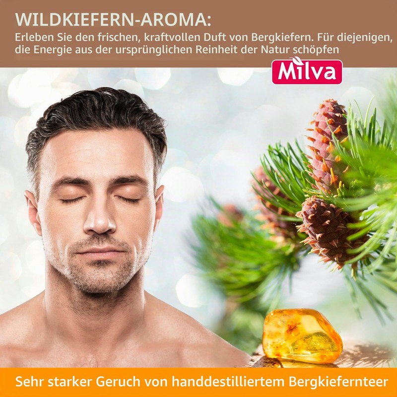 MILVA, Shampoo Tar, 500 ml.