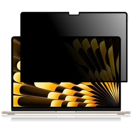 LOE Macbook Air 15 M3 M2 Anti-Peeping Protection Film, Filter/Privacy Protection, Blue Light Reduction, Nano Suction Type (MacBook Air 15-inch 2023-2024 Model)
