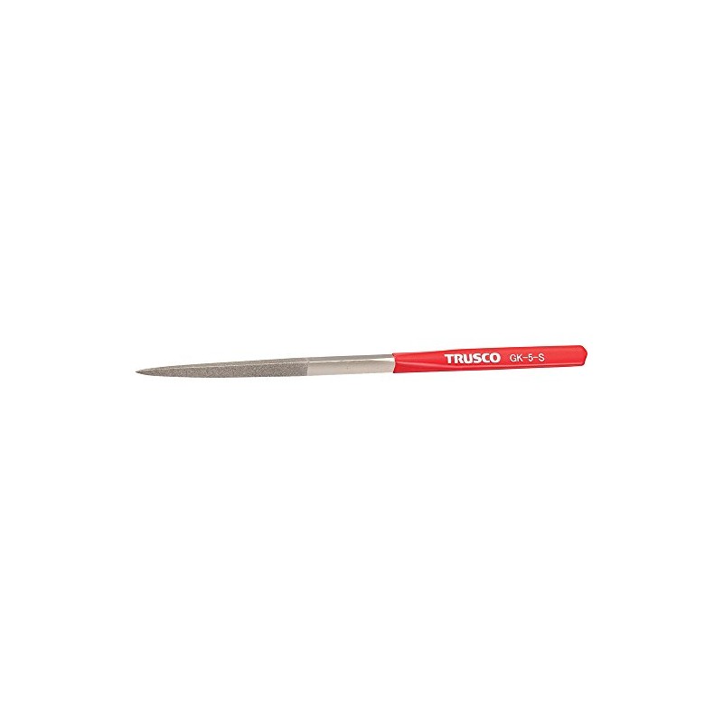 TRUSCO GK-5-S Diamond File for Ironwork, Set of 5, Triangular