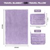 SOCHOW Travel Blanket for Airplane Train and Car, Soft Travel