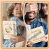 RHQFDM Wooden Money Gift Packaging with Test Tubes, Wish Filler