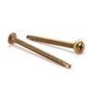 #8 x 2-1/2"Sheet Metal Screws 250Pcs Bronze 410 Stainless Steel