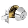Hermex CERO-32, Cerrojo llave-llave, cilindro de latón, cromo mate