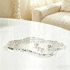 Acrylic Desk Coaster Decorative Plates,Clear Cloud Shape Coffee Cup Coasters
