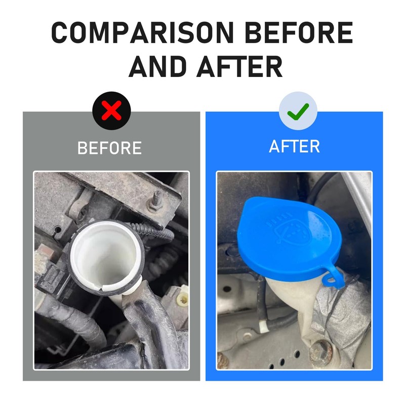 Ferianl Windshield Washer Fluid Reservoir Cap, Windshield Washer Fluid Cap